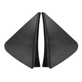 A ABSOPRO Cubierta de Esquina de Espejo de Puerta delantera Izquierda/derecha Y Panel de Cubierta de Esquina de Guardabarros Triangular No.60118-0D100 para Toyota Yaris 2007-2011 1 Par