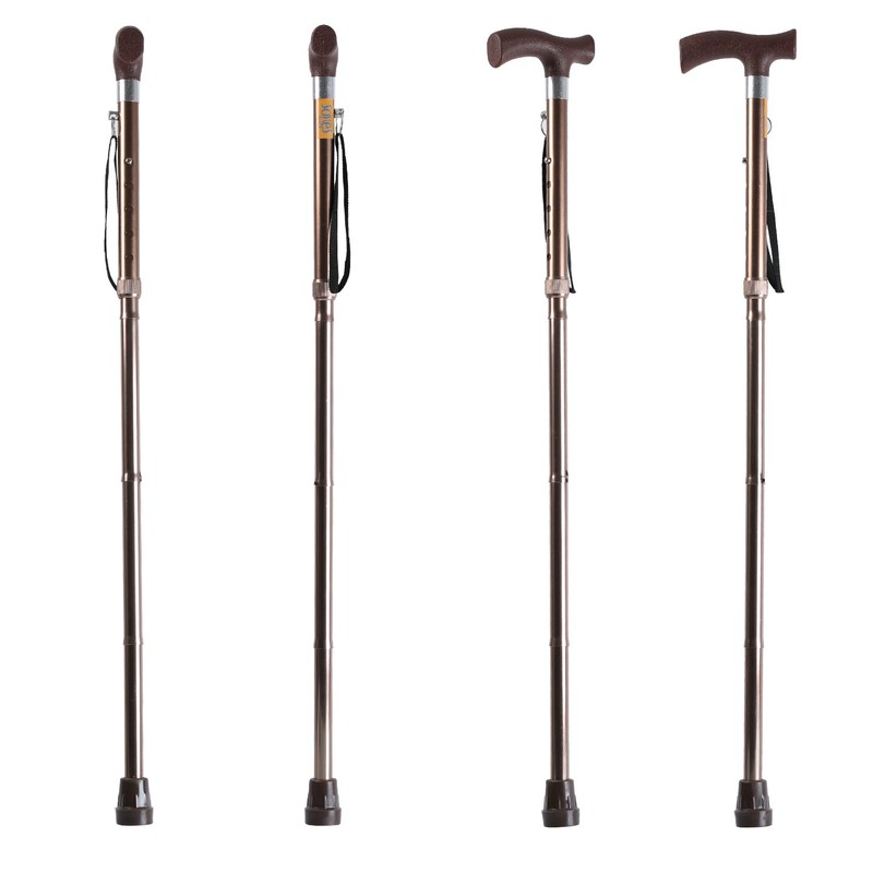 Soles Foldable Cane Walking Stick Bronze (SLS802BR)