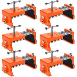 6 Pieces Cabinet Clamps, Face Frame Clamp Cabinet Tools for Installing Cabinets, 440 Lbs Load Limited Cabinet Installation Clamps Cabinetry Clamp Face Frames Claw