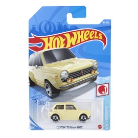 Hot Wheels Basic Car Custom '70 Honda N600 HBP02 Cream
