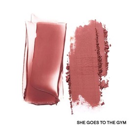 PATRICK T4 - Major Headlines Double-Take Crème & Powder Blush Duo - color: She Goes To The Gym (cool mauve rose)