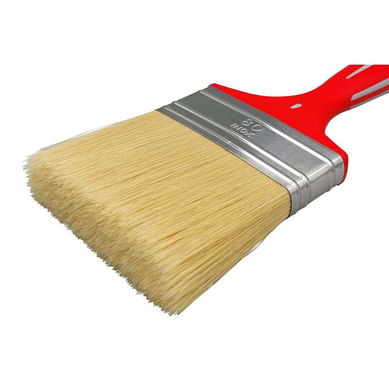 Savy Matt Satin 4404080 Dual-Material 80 mm Flat Brush