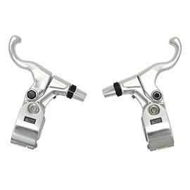 DIA-COMPE TECH99DS "Gold Finger" Brake Lever Set for Fixie & BMX, Silver, DP2524