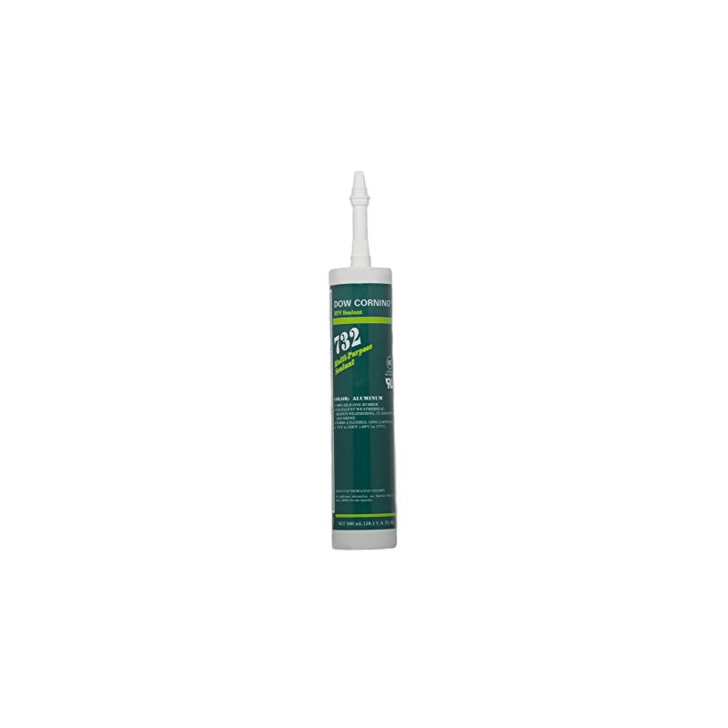 Dow Corning 1891987 732 Aluminum Multi-Purpose Sealant, -60 to 180