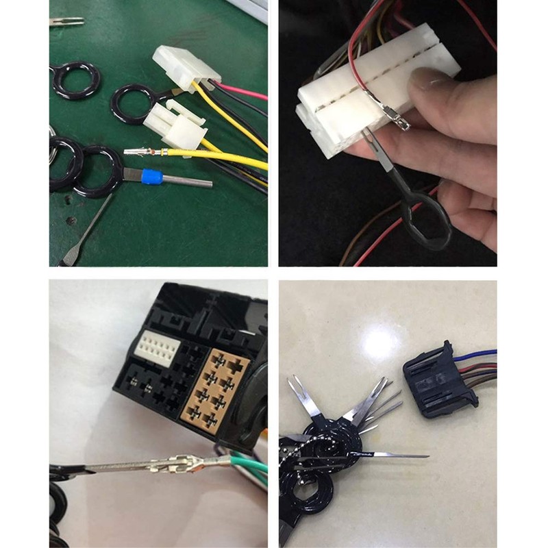CESFONJER Car Cable Plug Removal Tool Terminal Connector Disassembly Release