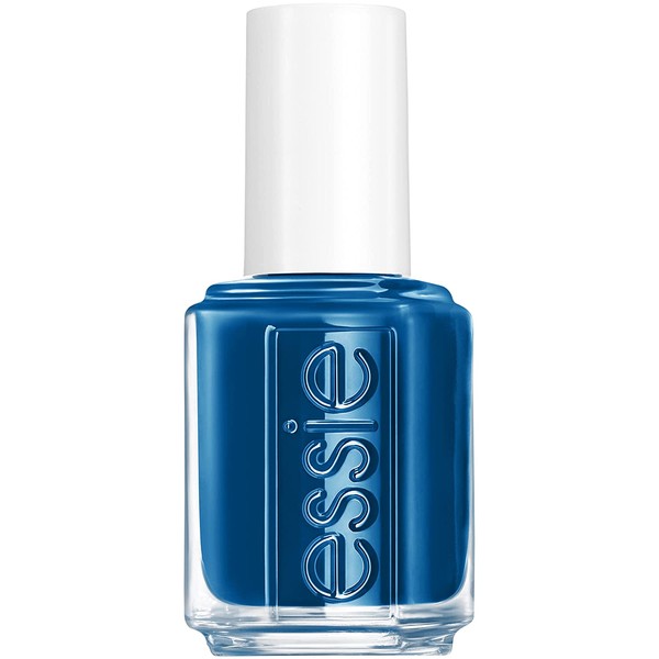 Essie essie nail polish, limited edition fall 2021 collection, royal blue nail color with a cream finish, feelin' amped, 0.46 fl. oz.