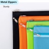 1Pcs A4 Mesh File Zip Bags, Folder Wallets Zipper Pouch