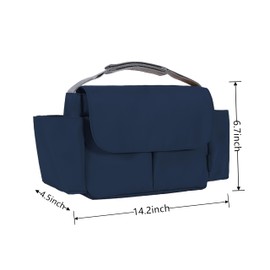 Waterproof Universal Stroller Organizer Bag - Portable diaper caddy, Suitable for storage bottles, cups, and baby toys, ideal for travel and daily , suitable for cribs, child seats, and car extensions