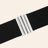VONMELLI Wide Elastic Stretch Belt for Women - Trimmer Stretch