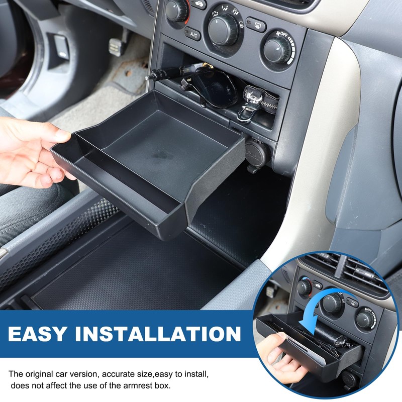 HIRUFAIT Center Console Organizer Tray for Honda Pilot 2003 2004