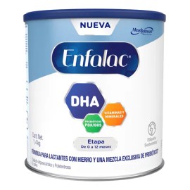 Fórmula Infantil Enfalac 0 a 12 meses Lata 1.4 Kg