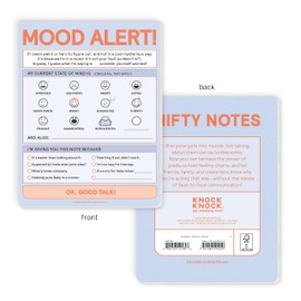 Knock Knock 1-Count Today's Mood Nifty Note Pad, Mood Tracker Pad & Funny Notepads, 4 x 5.25-inches