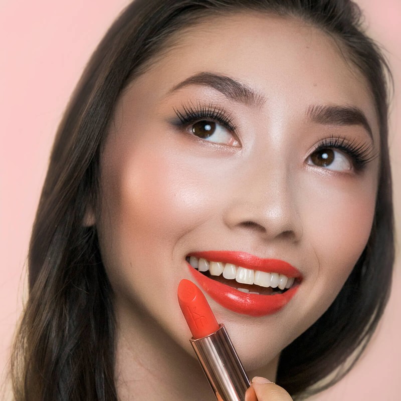 Karen Murrell Natural Lipstick - 08 Coral Dawn, 4g