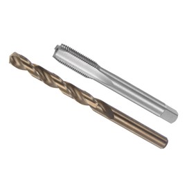 CoCud Tap and Drill Bit Set M10 x 1 Tap Thread 9 mm Drill Metric Device Kit - (for Threading Listening Repair) 1 Set