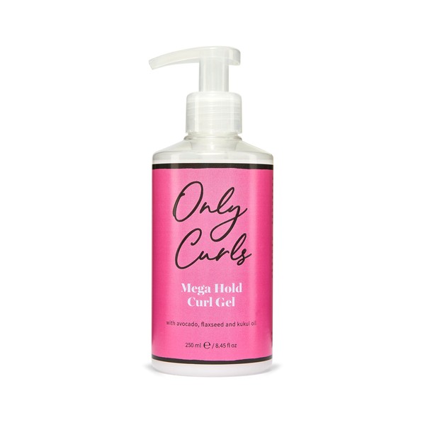 Only Curls Mega Hold Curl Gel 250ml – Strong Hold