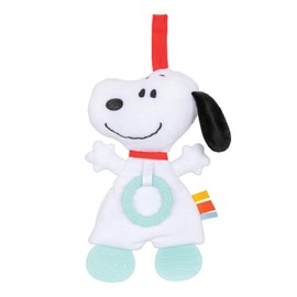 KIDS PREFERRED Manta sensorial de Peluche para bebés recién Nacidos y bebés, Juguetes de mordedor con asa para Asiento de Coche
