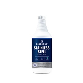 Bioesque Stainless Steel Cleaner & Polish, Heavy Duty, Non-Abrasive, 32 Fl Oz (Pack of 1)