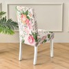 Fuloon Chair Covers for Dining Room 4 Pack, Printed Stretch