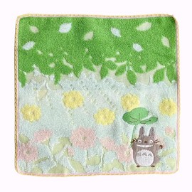 Cute Anime small cotton Towel kitchen coaster bathroom Hand Absorbent