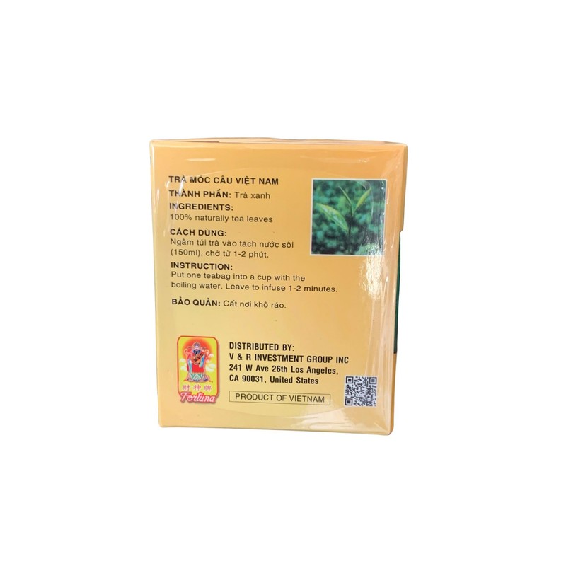 Tea Products (2 PACKS, THAI NGUYEN MOC CAU OOLONG TEA)
