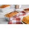 Miamex 25 x 480ml Aluminium Disposable Food Freezing BBQ Baking