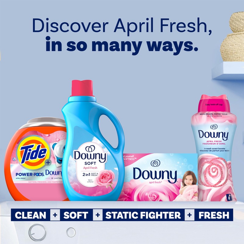 Downy Soft, 2 in 1 Soft and Fresh Liquid Fabric