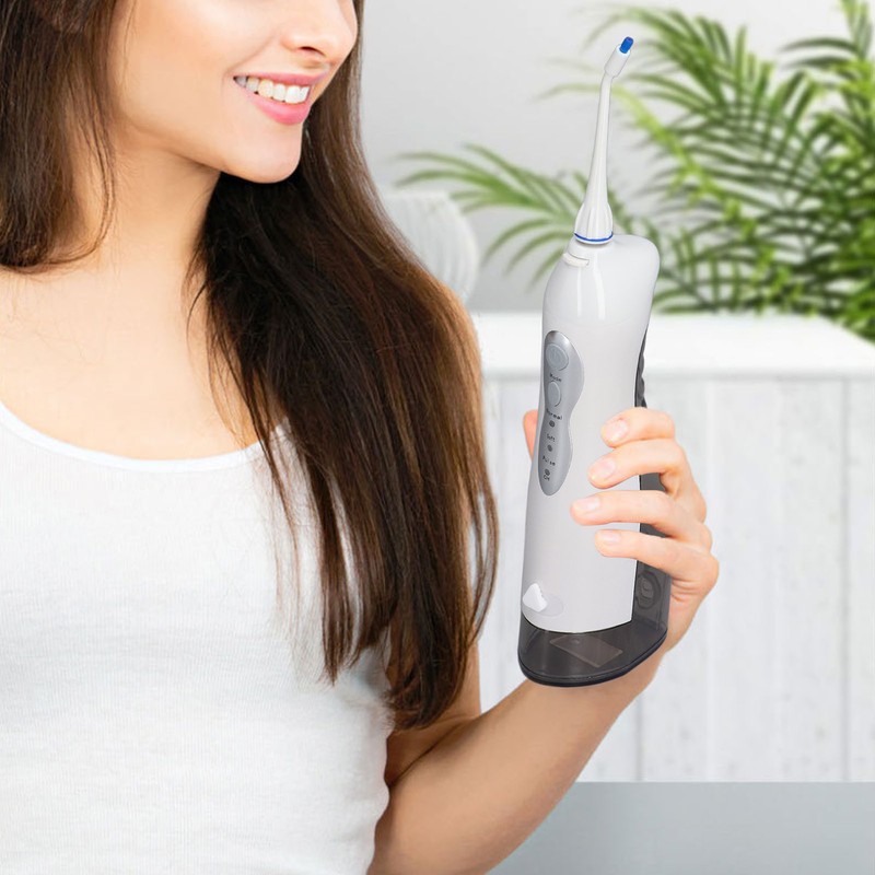 Portable Electric Dental Oral Irrigator High Capacity Food Residues Removal