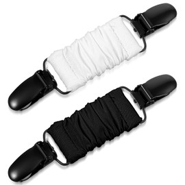 Mabor Dress Clips Back Cinch, Elastic Dress Tightener Clip for Fitting, Retro Cardigan Collar Clips Shawl Clip for Girls Women Scarf Clip to Tighten Sweaters Shawls Clothing