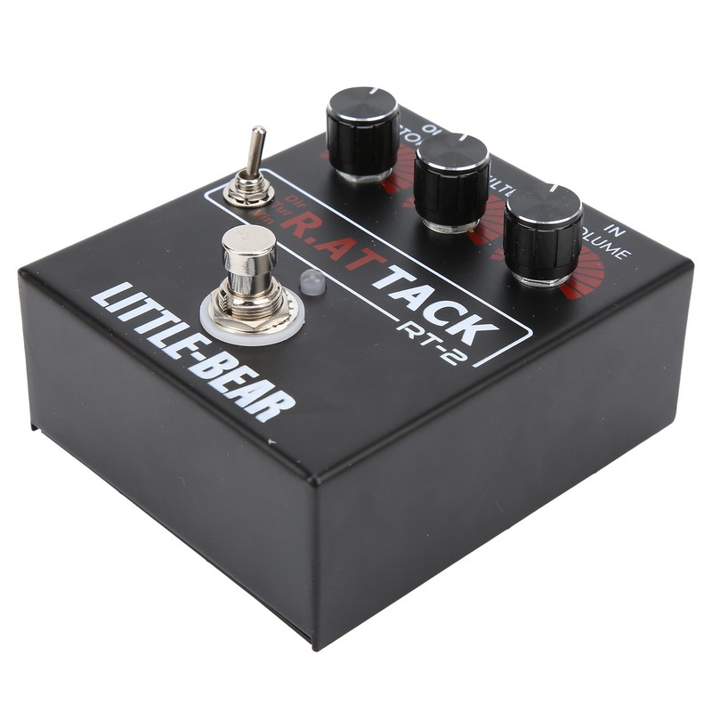 Guitar Distortion Effector Electric 3‑Level for RAT Tone Single Effect