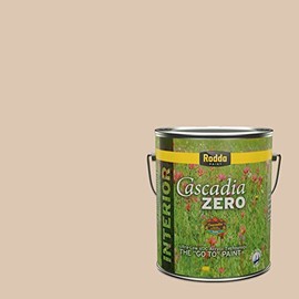 Rodda Paint CASCADIA ZERO Interior Semi-Gloss Paint & Primer in One, 1-Gallon, Tan