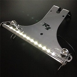 SMT-Chrome LED light Fender Eliminator Tidy Tail Compatible With 2004-2012 Yamaha Yzf R1 Yzf-R1 Yzfr1 [B00RUE3YU2]