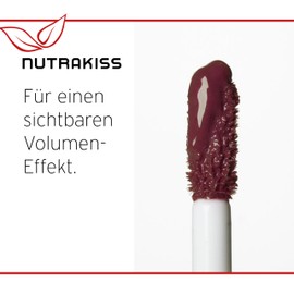 Nutrakiss Lip Plumper "Chestnut" - Natural Lip Booster with Niacin (Vitamin B3) I Liquid Lipstick I Lip Plumper I Lipstick for Full Lips I Made in Germany I 5 ml