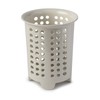 Zeal Cutlery Drainer/Utensil Pot, Melamine, Cream, 14 x 14 x