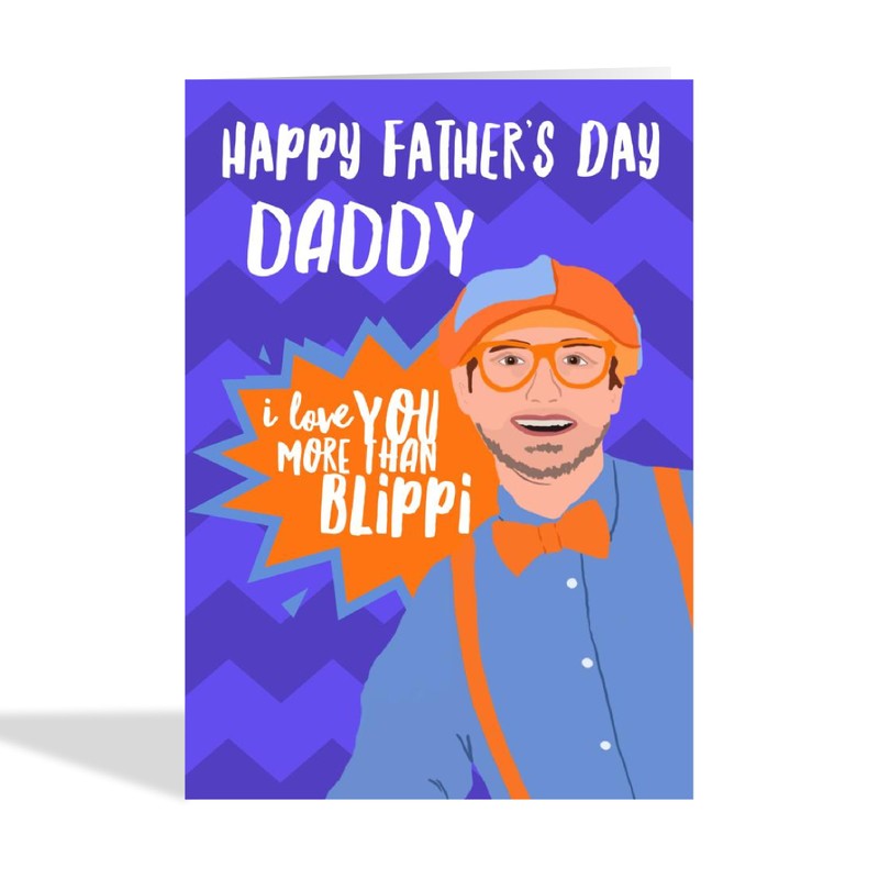 thortful Daddy, I Love You More Than Blippi