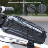 KEEPIFY Waterproof Bicycle Frame Top Tube Bag, Frame Bag, Bicycle