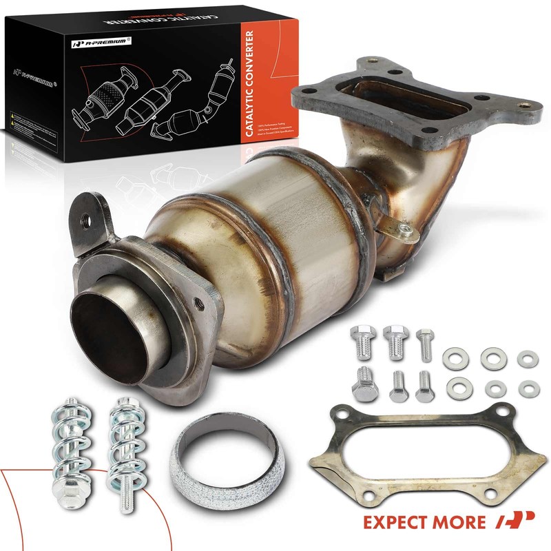 A-Premium Catalytic Converter Kit Direct-Fit Compatible with Honda CR-V CRV