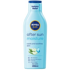 Nivea Sun Nivea Sun Moisturising After Sun Lotion With Aloe Vera Silky Skin Feeling 200ml
