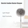 Zerodis Electric Duster, Portable Telescopic Multifunction Automatic Electrostatic Adsorption Brush
