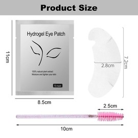 50 Pairs of Eye Pads for Eyelash Extension, Eyelash Extension Pads, Eyelash Extension Pads, Eyelash Pads, Eye Gel Patches, Eye Pads for Eyelash Extension Pads, Eyelash Pads