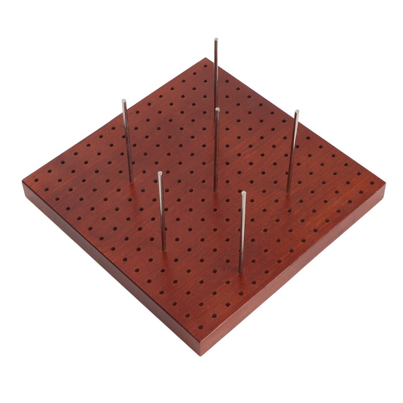 Crochet Blocking Board Wooden Handcrafted Knitting Blocking Mat for Knitting