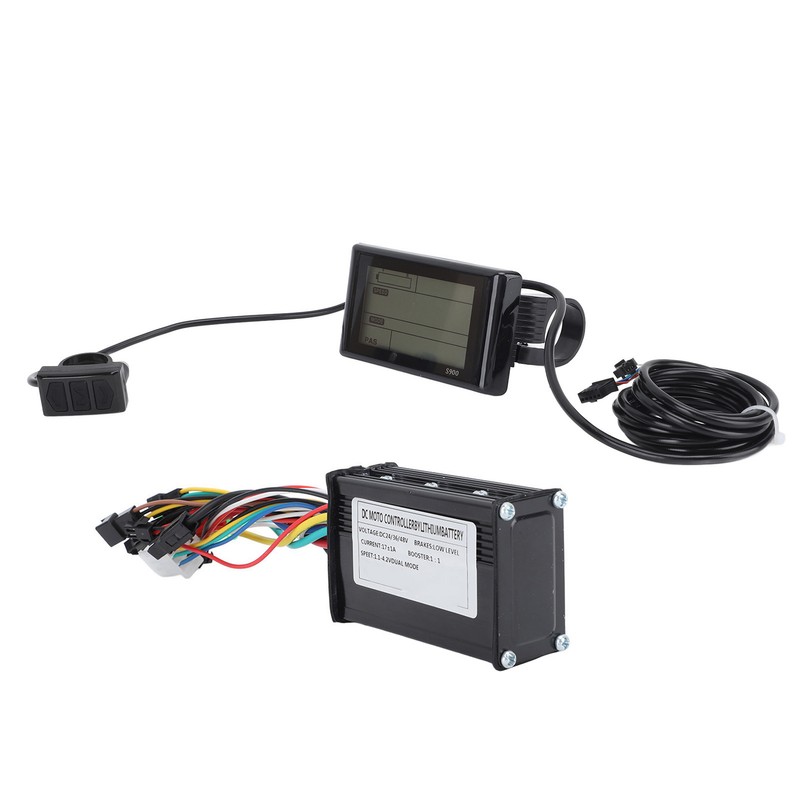 36V 48V Electric Bike Conversion Kit 17A 3 Mode Controller