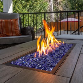 Home-Complete 50-T1379, Cobalt Blue 10lb Fire Pit Glass