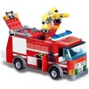 General Jim's Toys Fire Station Multi Emergency Vehicle Building Blocks