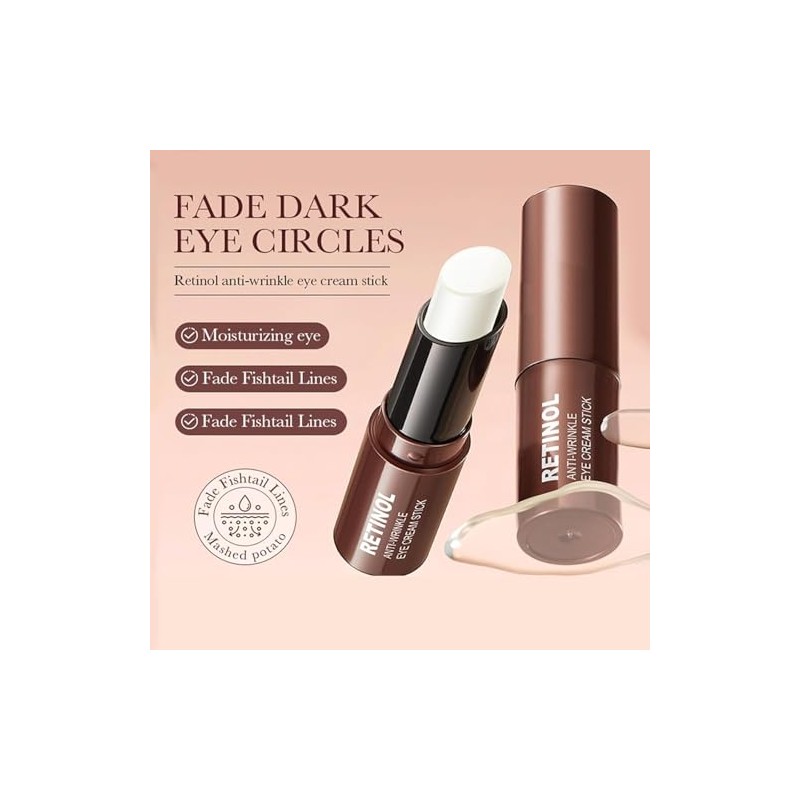 Retinol Eye Stick y Crema Contorno de Ojos en Barra