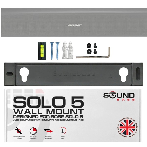 Sound Bass Solo 5 Wall Mount Bracket for Bose Solo
