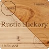 Rustic Hickory 6 Sheets | 3.9mm 1/8th inch, 12”x19” Premium