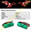 AA2200mAh 1.2V 2.2Ah Battery Ni-MH General Purpose with Leads Solar