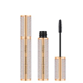 Home VIBELY Diamond Mascara Impermeable Largo Curling Extensión Pestañas Micro Ojos Maquillaje Cosméticos                                             