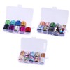 SAFIGLE 30rolls Nail Decals Women Nail Art Sticker Holographic Easy