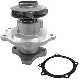 MYSMOT 252-822 Water Pump w/Gasket Compatible with 04-07 Buick Rainier/04-12 Chevy Colorado/02-09 Chevy Trailblazer GMC Envoy/04-12 GMC Canyon/06-10 Hummer H3/03-08 Isuzu Ascender/02-04 Olds Bravada